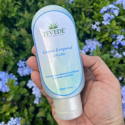 Crema de CBD para dolores musculares