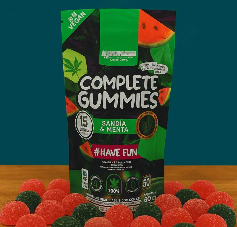 gomas de cbd con colágeno