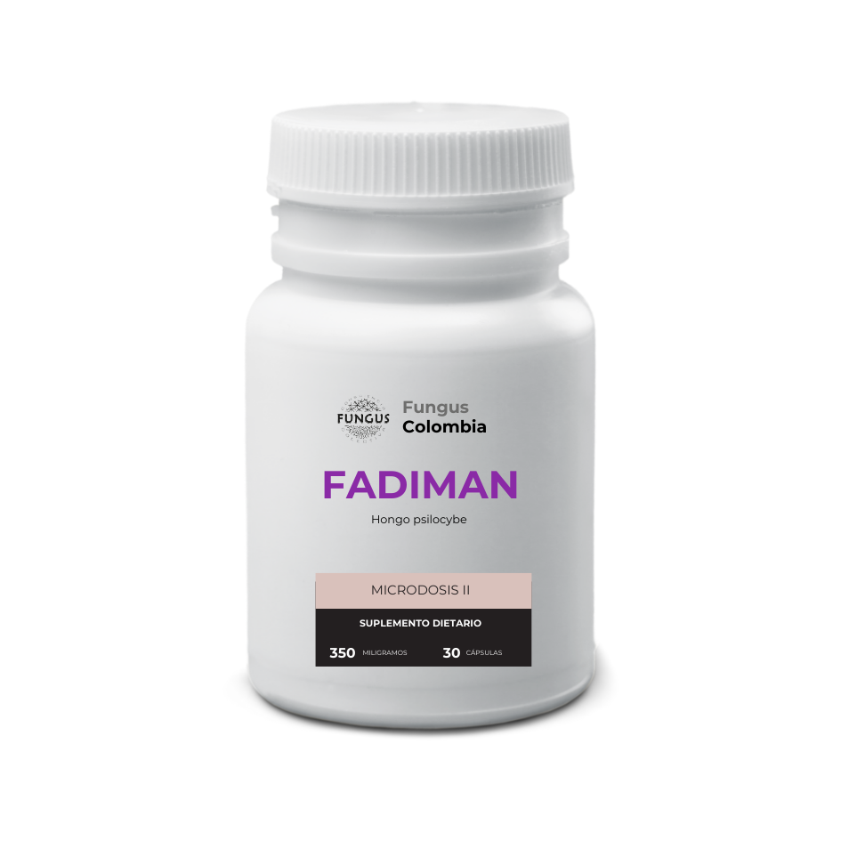 Microdosis Fadiman ( 30 cap x 350 mg )