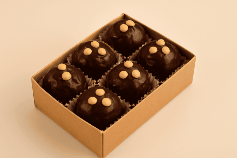 Trufas rellenas de arequipe