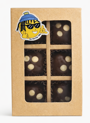 Caja de trufas x 6 und - Que rico trip