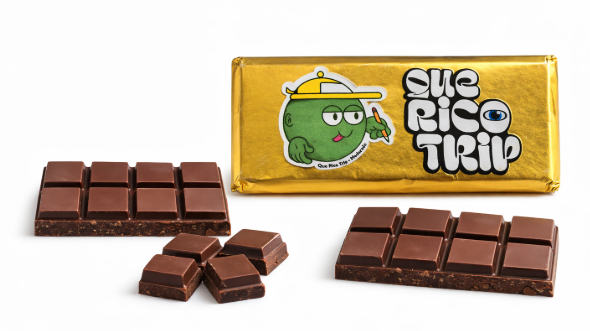 Chocolatina para porcionar - Que rico trip